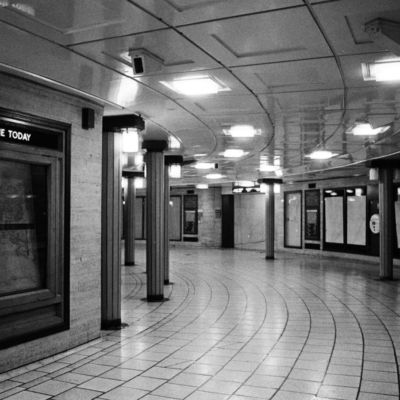 #04/36 - Quiet Peak Hour in the Tube Station